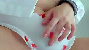 Hey, did you know your cute Japanese classmate in underwear is hooked on vibration?