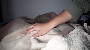 Wow! Stepmom with huge boobs massages me till she gets my hot load!