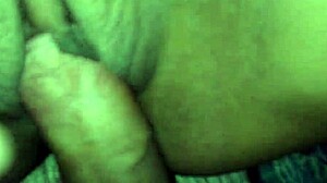 Guy fucks student girl's tight pussy, creampie amateur