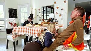 family thanksgiving gets spicy with subtle teasing vibes