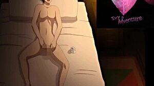 the lucky guy feels huge tits with bbc in isekai harem