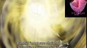 the lucky guy feels huge tits with bbc in isekai harem