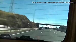 Young blonde plays with toys in car 🚗