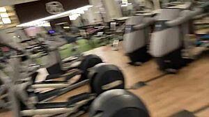 Gym beauty accepts my invite to bathroom sex 😘