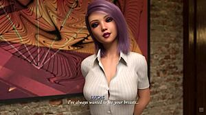 The office slut engages in wild sex adventures.