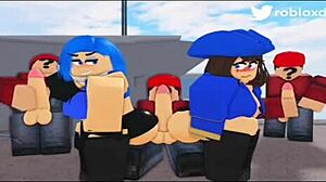 just chilling with this roblox porn compilation, full of cumshots and more