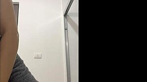 this latina wife strips naked on camera and showers while riding hard in taboo action