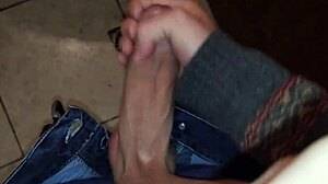 Home alone with boss's monster cock in the other room!