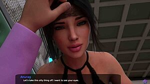 Horny step sister jerks off step bro in 3D hentai 😏