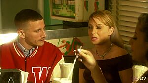 Blonde and Brunette Explore Passionate Fingering and Toys in Bed