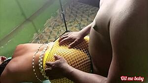 This Crazy Naked Pornstar In Bathroom With Clothes Ripped