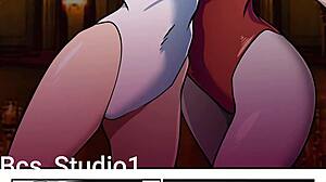 I transform into a vampire girl with a sexy ass and big tits for cowgirl sex