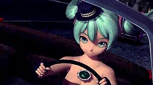 hatsune miku piano scandal project diva nude mod full nude with big tits ass boobs goddess