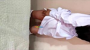 ay mi amor, despacio, es mi primera vez siendo follada como colegiala inocente