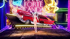 hatsune miku piano scandal project diva nude mod full nude with big tits ass boobs goddess