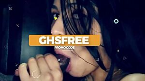 Wow, big busty milf covers mouth in cum at gloryhole!