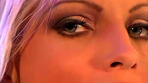 diamanda foxx blonde cougar plays with dildo and gets fucked by big cock