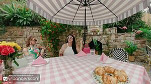 Vr Bangers Three Horny Wives Seduce You Into Hot Foursome