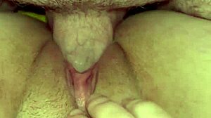 Fucking my tight hairy pussy feels so intense and sensual.