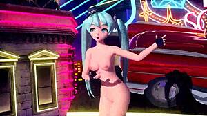 hatsune miku piano scandal project diva nude mod full nude with big tits ass boobs goddess