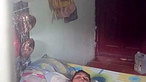 I spot my BBW neighbor through the window! She calls me over to masturbate her and fuck her hard.