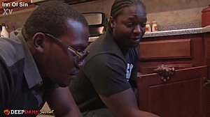 yo, jade got two huge black plumbers bending her over 😈