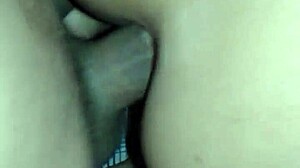 her first anal video with moaning and doggystyle 😈