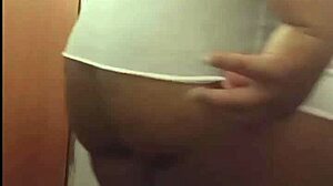Brazilian BBW Amateur Undresses To Reveal Big Ass And Natural Tits