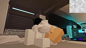 Getting banged by random guy in Roblox 02.