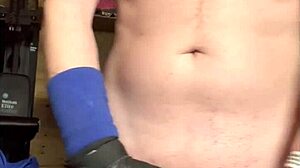 Naked Woman Masturbates with Dildo Outdoors, Squirting and Orgasming Intensely