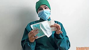 Latex Gloves Fetish ASMR With Nurse And Patient