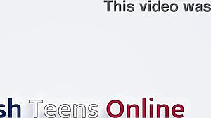 Gorgeous British 18 Year Old Giving Head Orgasm