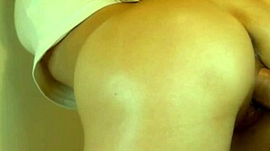 Japanese Step Sister Bent Over in Uncensored Doggystyle