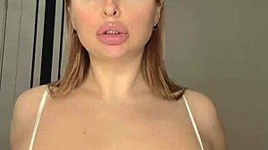 Mommy Wife Flaunts Huge Natural Tits