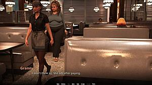 Wow, big tits bouncing in wild game action!