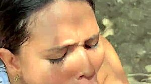 Blowjob Outside with Cute Roommate in Public Dare