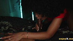 Selva lapiedra eagerly offers her tight ass and pussy to jesus reyes for rough licking