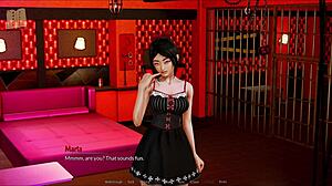 Exploring the harem hotel in episode 127 of the game.