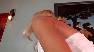 Cute white slut fingers holes and rubs big tits before hard anal?