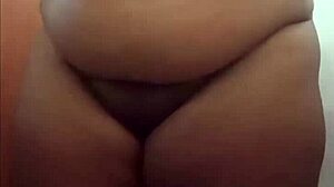Brazilian BBW Amateur Undresses To Reveal Big Ass And Natural Tits