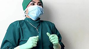 Latex Gloves Fetish ASMR With Nurse And Patient