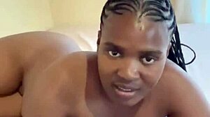 Naughty Ebony Maid Twerking Her Huge Fat Big Ass in Homemade Amateur Video