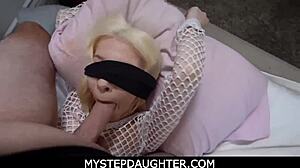 My stepdaughter kenzie reeves surprises stepdad with her pussy