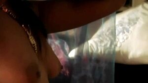 Experienced Brunette Dances Nude in Intimate Setting. Asian Teasing Performance with Softcore Moves.