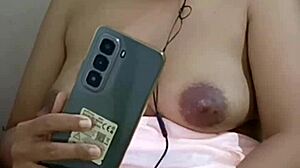 When Husband Works, Wife Masturbates with Affair in Softcore Scene