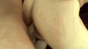 Nasty Brunette Teen Babe Gets Filled with Jizz Creampie