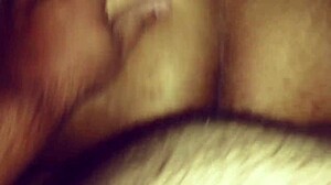 Latina Brunette Bent Over for Homemade Fun. Waiting for Intense Experience with Dildo.