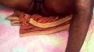 She Climbs On Top For A Ride With Ebony Milf