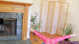 clothed teen babe rides big cock