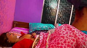 Hot Desi wife seduces husband for steamy anniversary sex in Hindi